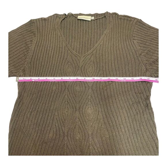 Your 6th Sense Brown Sweater Women’s Size XL - Picture 4 of 8